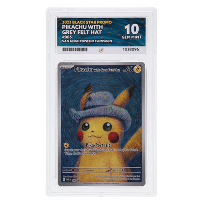 Graded card front