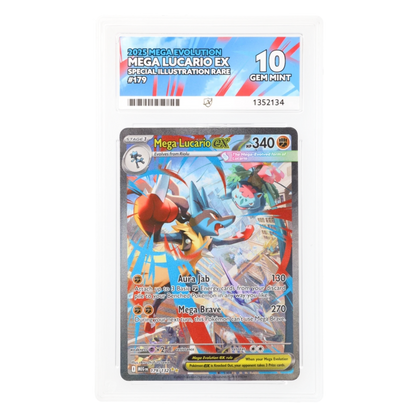 Graded card front