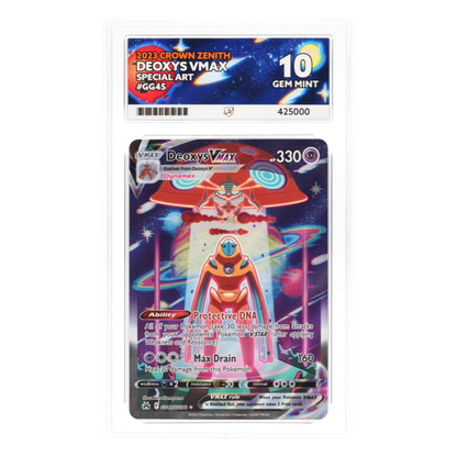 Graded card front
