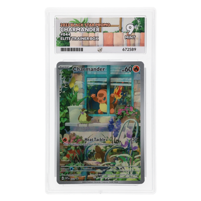 Graded card front
