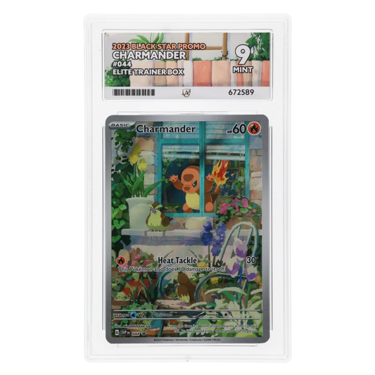 Graded card front