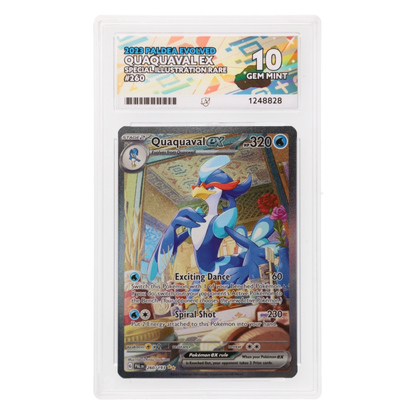 Graded card front