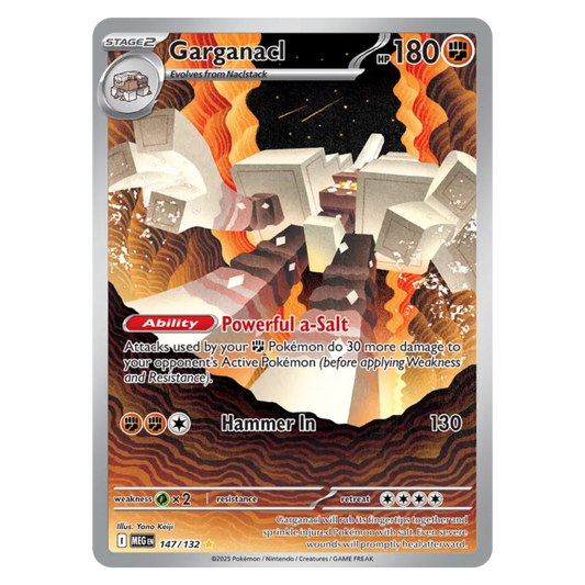 Garganacl 147/132 Illustration rare — Mega Evolution