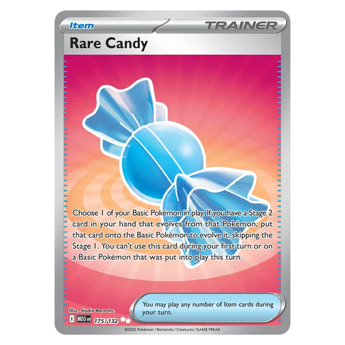 Rare Candy 175/132 Ultra Rare — Mega Evolution