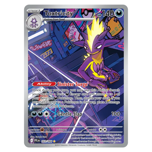 Toxtricity 103/94 Illustration rare — Phantasmal Flames