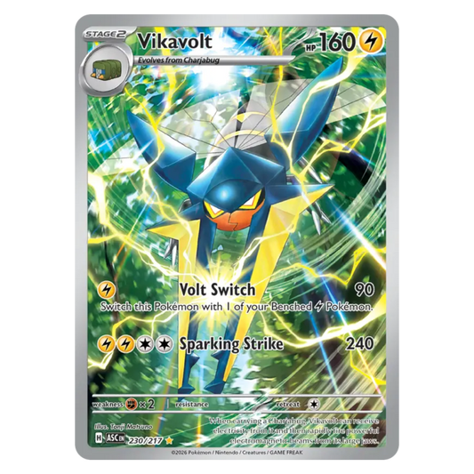 Vikavolt 230/217 Illustration rare — Ascended Heroes