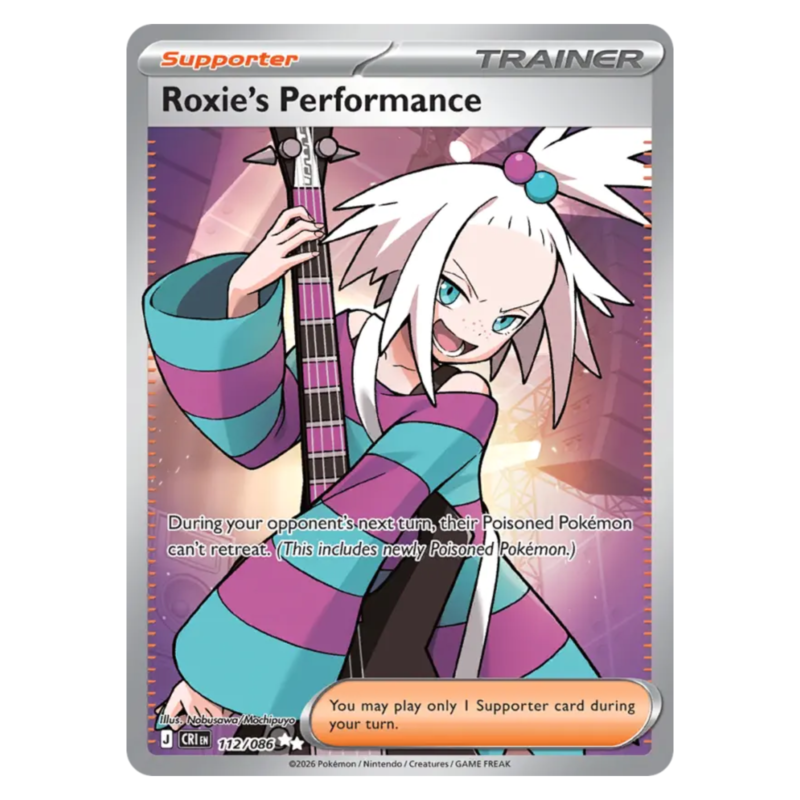 Roxie's Performance 112/86 Ultra Rare — Chaos Rising
