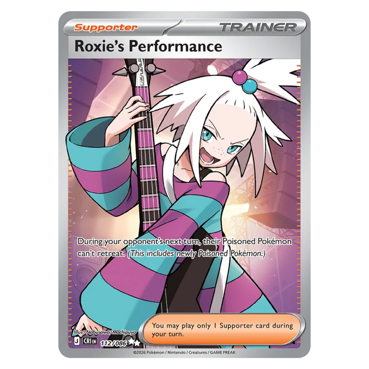 Roxie's Performance 112/86 Ultra Rare — Chaos Rising