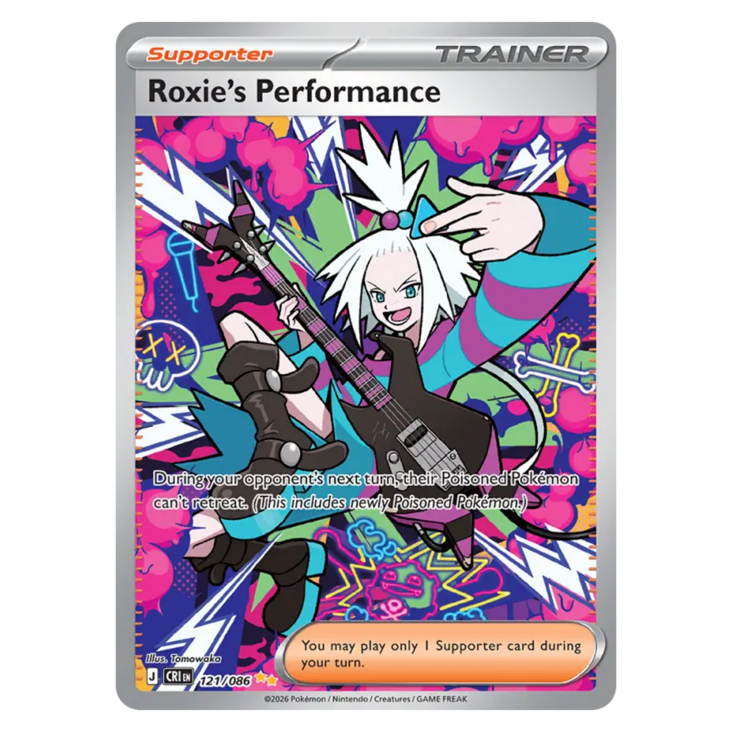 Roxie's Performance 121/86 Special illustration rare — Chaos Rising