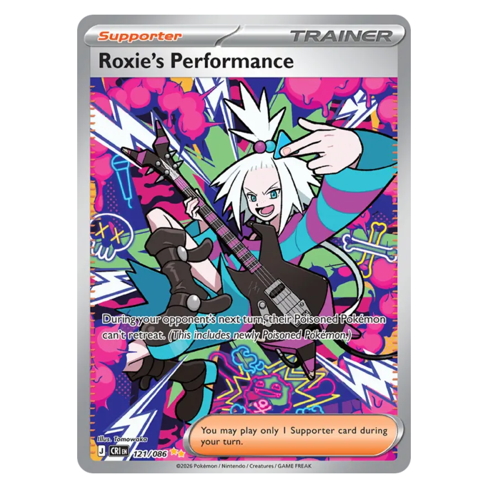 Roxie's Performance 121/86 Special illustration rare — Chaos Rising