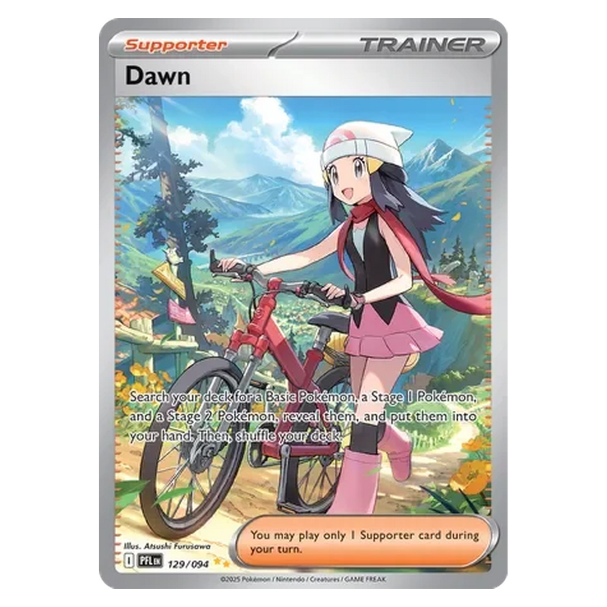 Pokemon TCG Dawn 129/094 Special Illustration Rare - Phantasmal Flames