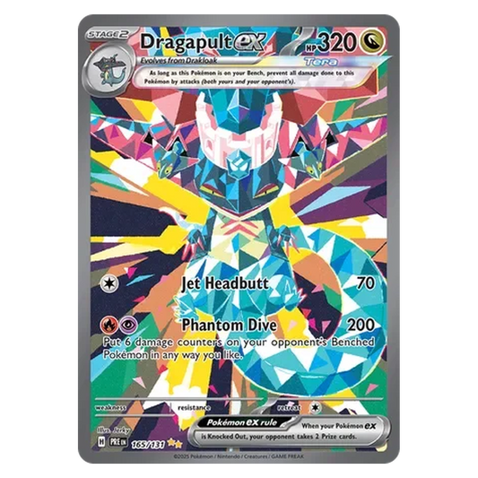 Pokemon TCG Dragapult ex 165/131 Special Illustration Rare - Prismatic Evolutions