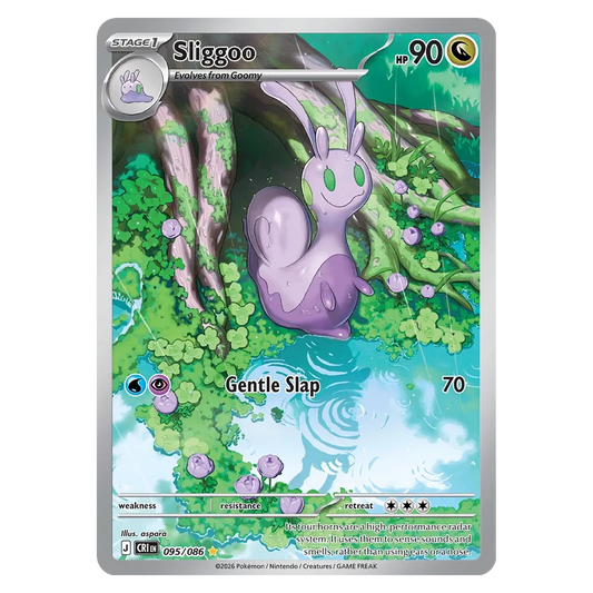 Pokemon TCG Sliggoo 095/086 Illustration Rare - Chaos Rising