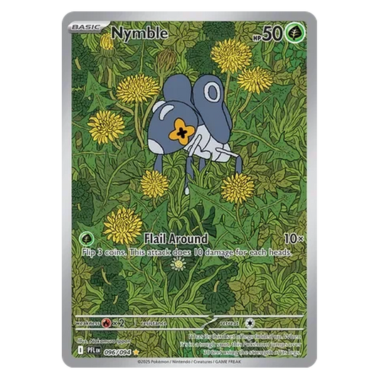 Pokemon TCG Nymble 096/094 Illustration Rare - Phantasmal Flames