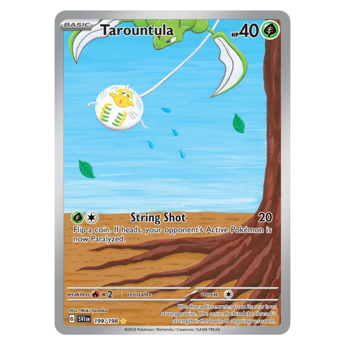 Tarountula 199/198 Illustration Rare — Scarlet & Violet