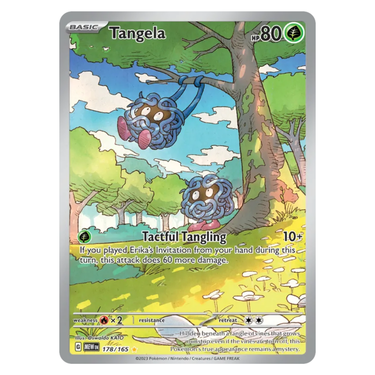 Tangela 178/165 Illustration Rare — 151