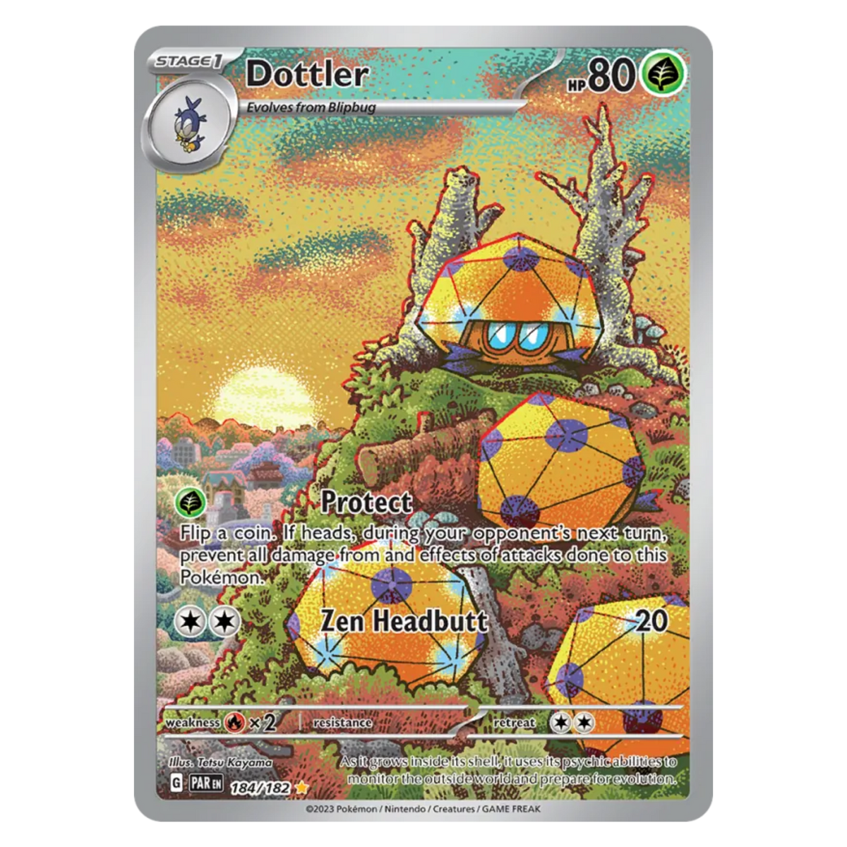 Dottler 184/182 Illustration Rare — Paradox Rift