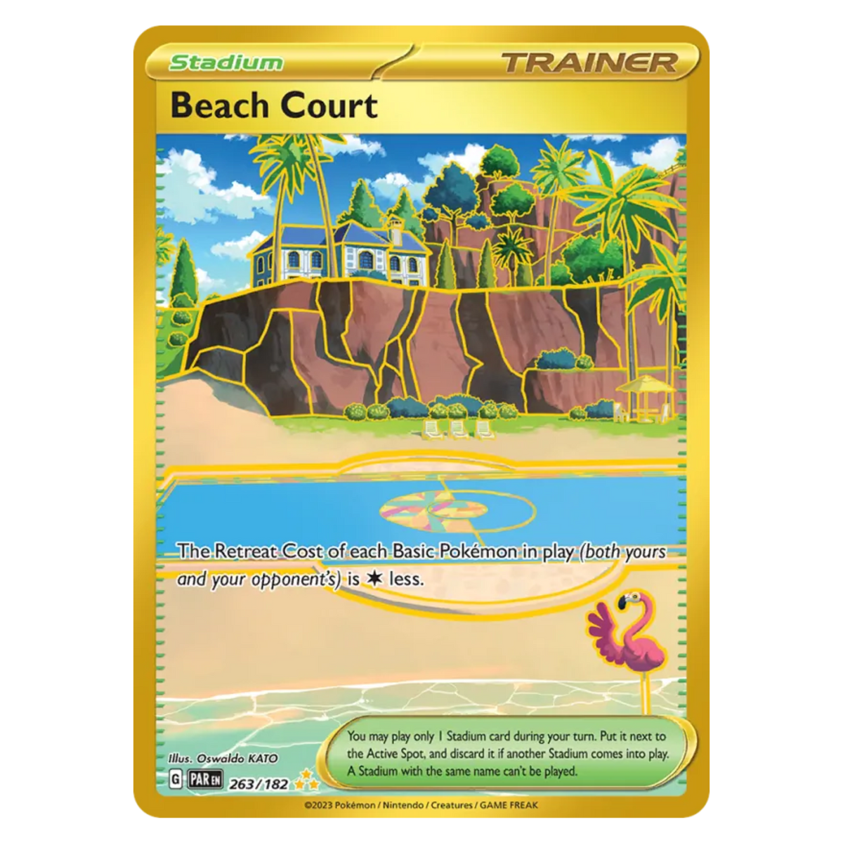 Beach Court 263/182 Hyper Rare — Paradox Rift