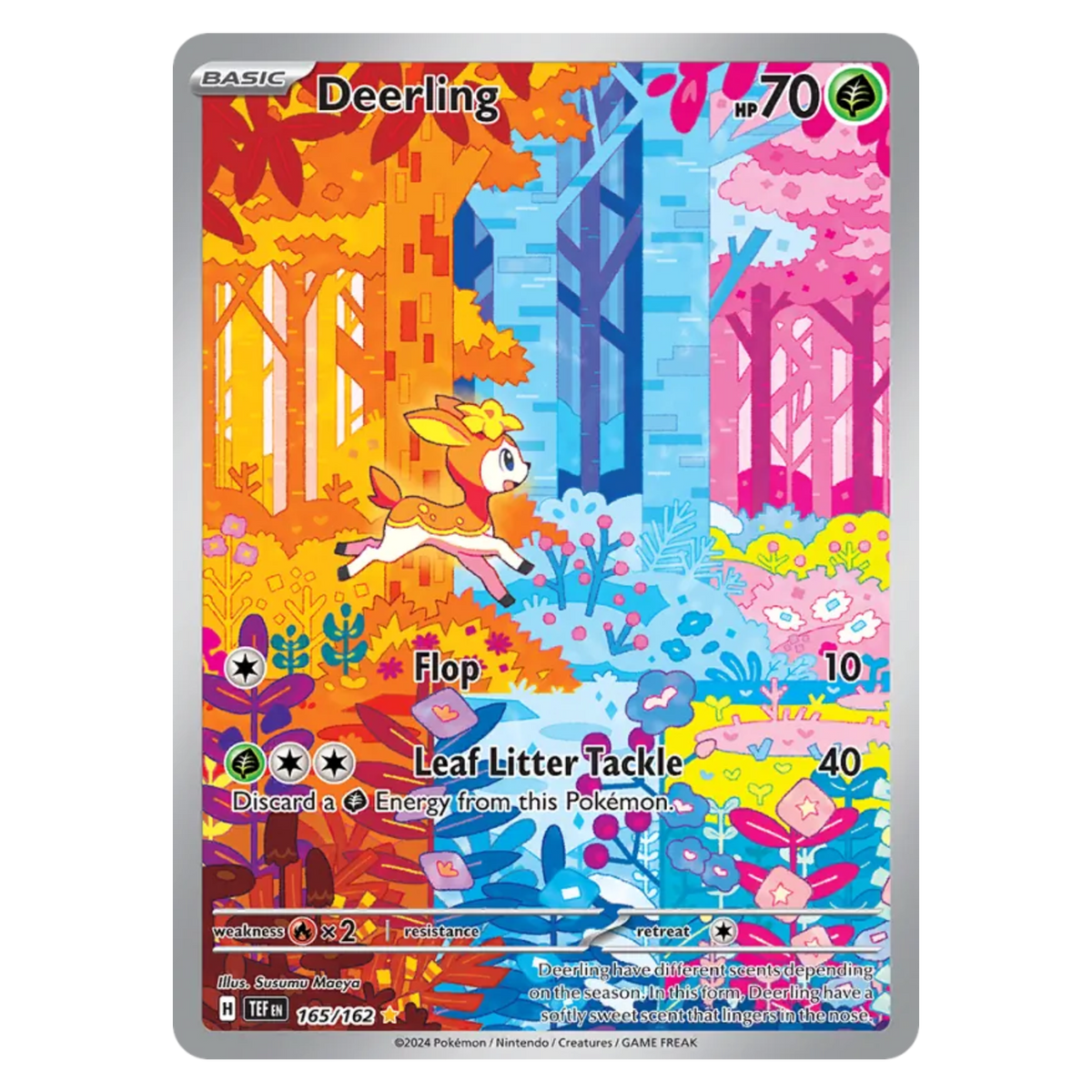 Deerling 165/162 Illustration Rare — Temporal Forces
