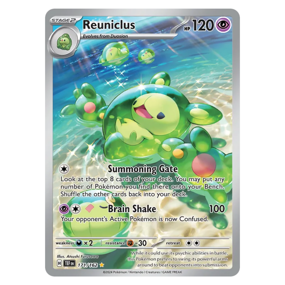 Reuniclus 171/162 Illustration Rare — Temporal Forces