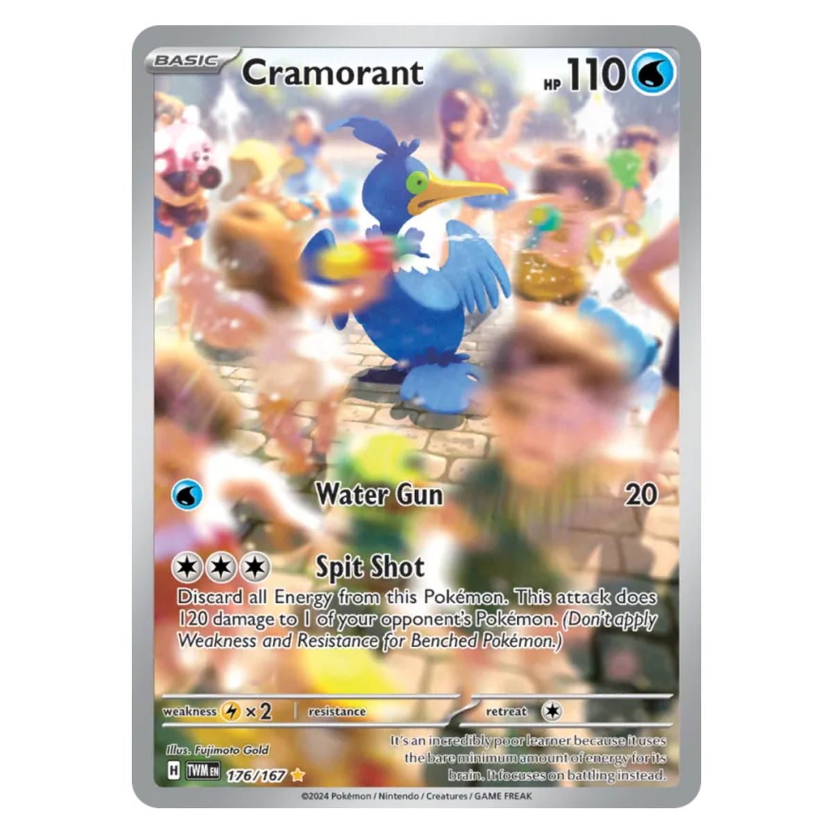 Cramorant 176/167 Illustration Rare — Twilight Masquerade