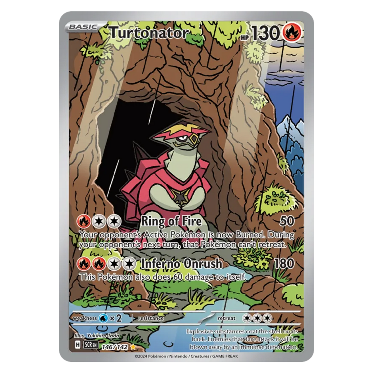 Turtonator 146/142 Illustration Rare — Stellar Crown