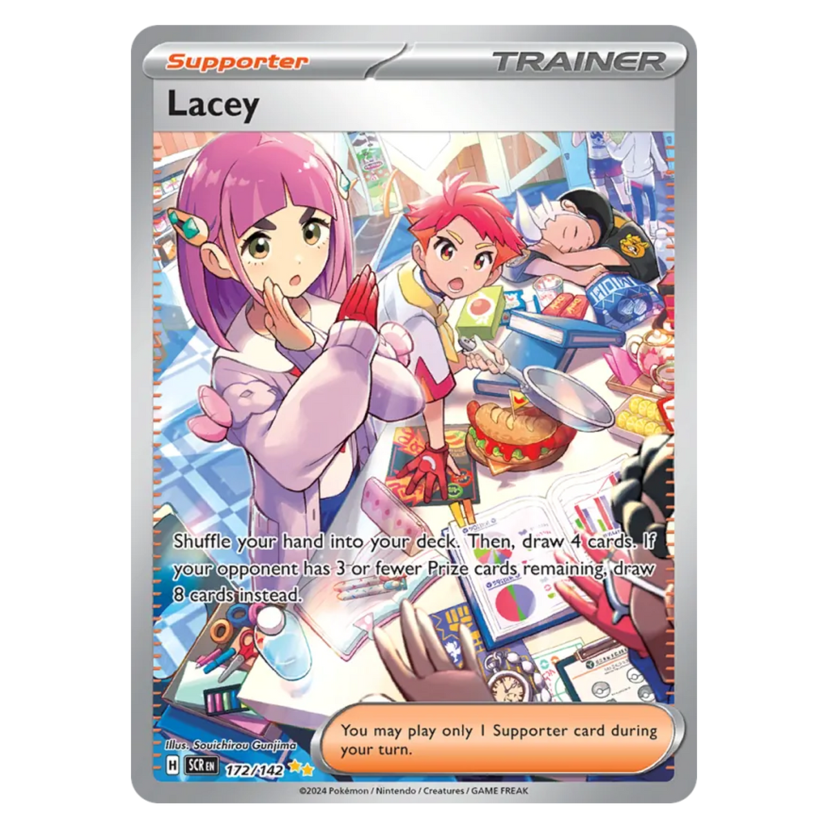Lacey 172/142 Special Illustration Rare — Stellar Crown