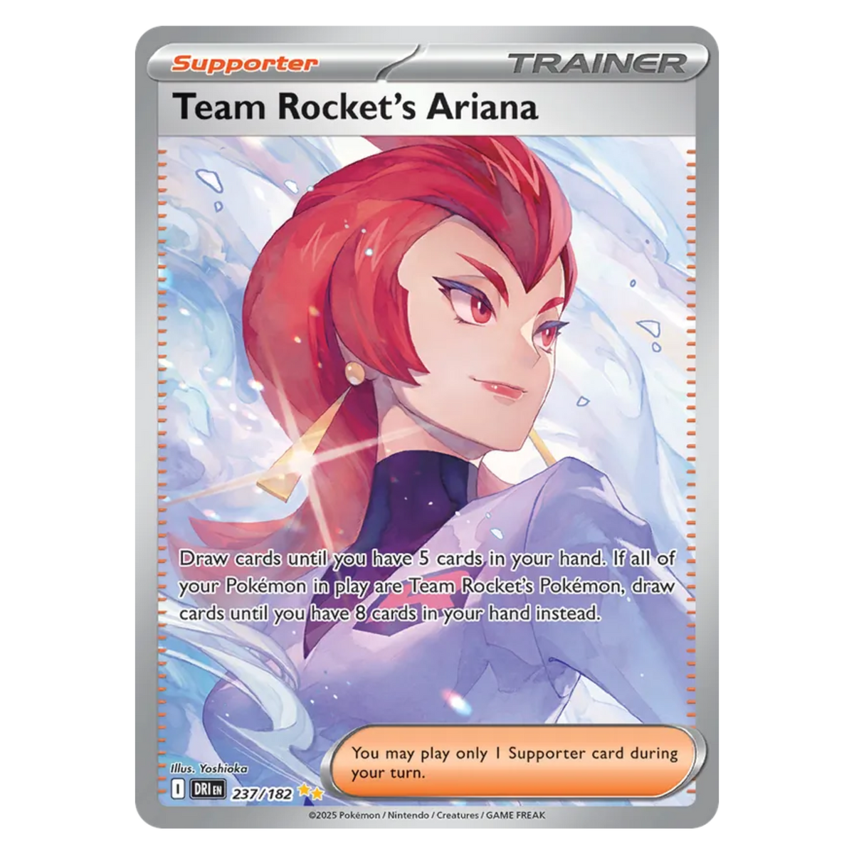 Team Rocket's Ariana 237/182 Special Illustration Rare — Destined Rivals