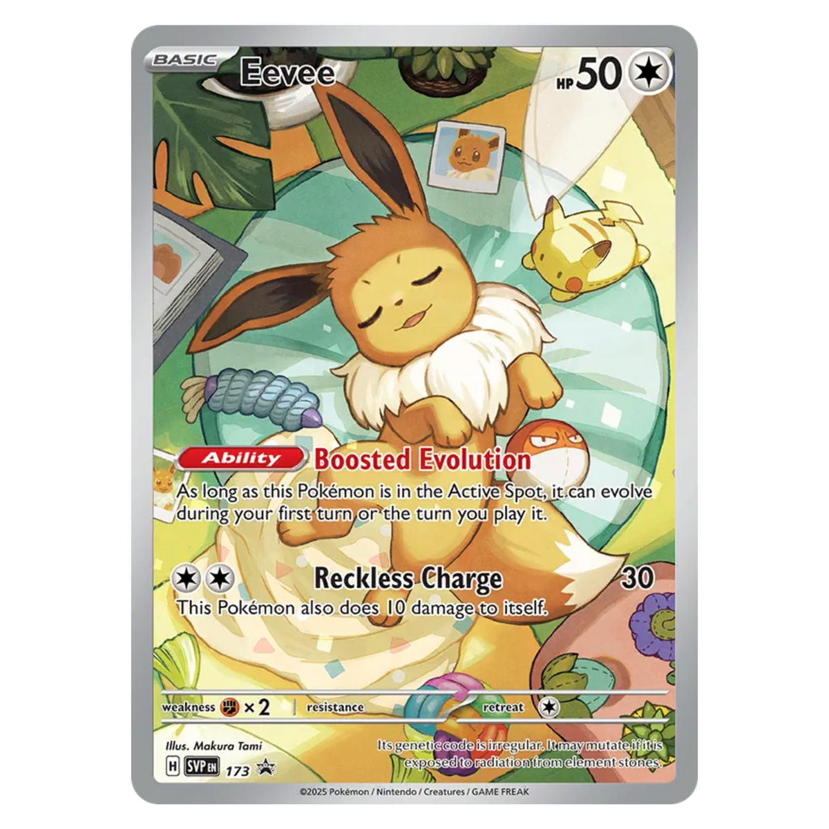 Eevee 173 Promo — SVP Black Star Promos