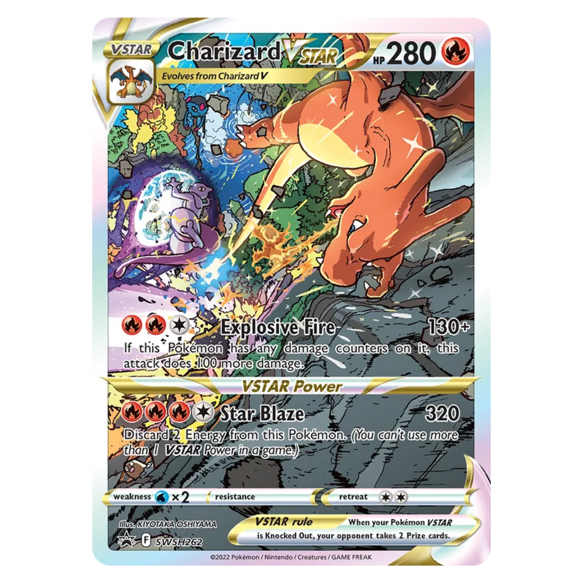 Charizard VSTAR SWSH262 Promo — SWSH Black Star Promos